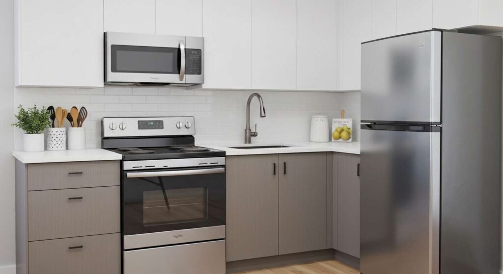 Die einfachste und günstigste Methode, eine Mietküche zu modernisieren