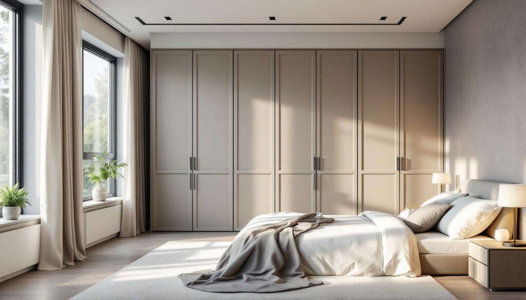 Endlich eine Lösung für den sperrigen alten Kleiderschrank, der Ihr Schlafzimmer ruiniert: eine clevere, einfache Idee