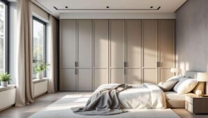 Endlich eine Lösung für den sperrigen alten Kleiderschrank, der Ihr Schlafzimmer ruiniert: eine clevere, einfache Idee