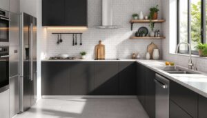 Küche renovieren ohne Handwerker: Selbstklebende Fliesenfolien im Praxistest