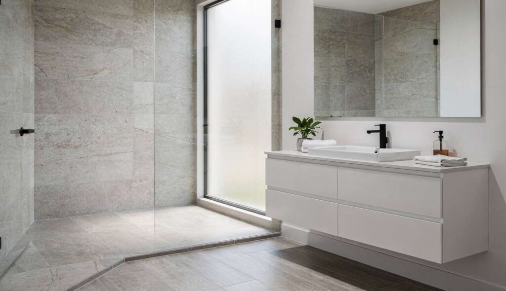 Fliesen überkleben statt abschlagen: Dieses Vinyl-System verwandelt Ihr Bad an einem Wochenende