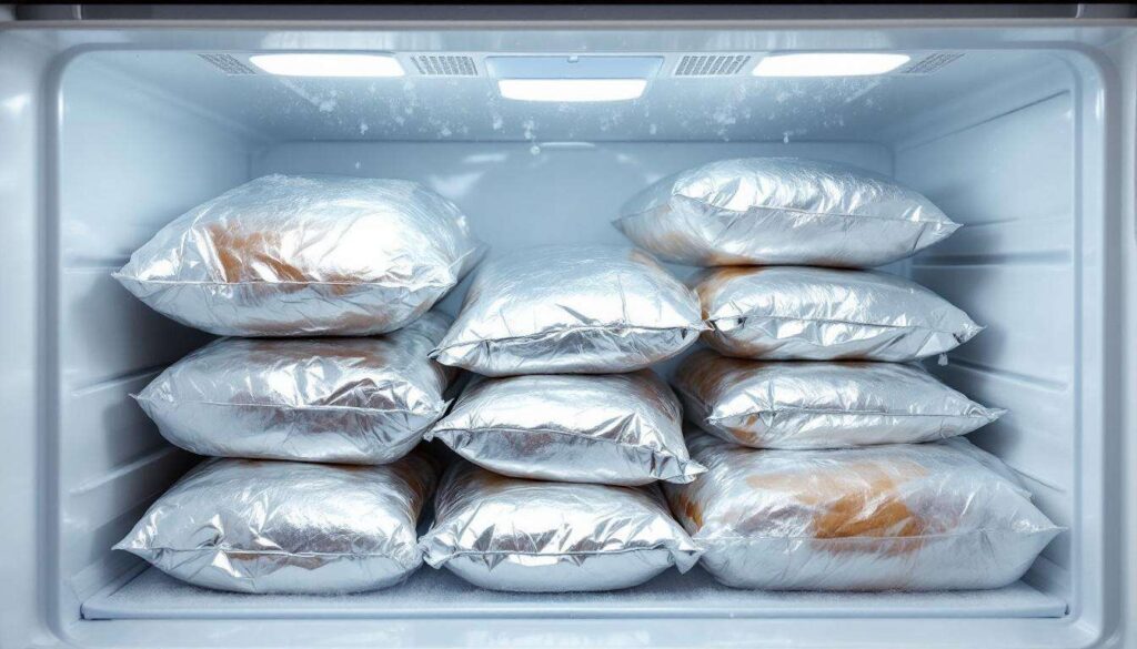 Alufolie im Gefrierfach: So reduzieren Sie Eisbildung ohne Abtauen