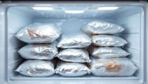 Alufolie im Gefrierfach: So reduzieren Sie Eisbildung ohne Abtauen