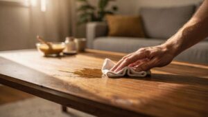Holzmöbel pflegen mit Hausmitteln: Dieser Trick lässt Kratzer fast verschwinden